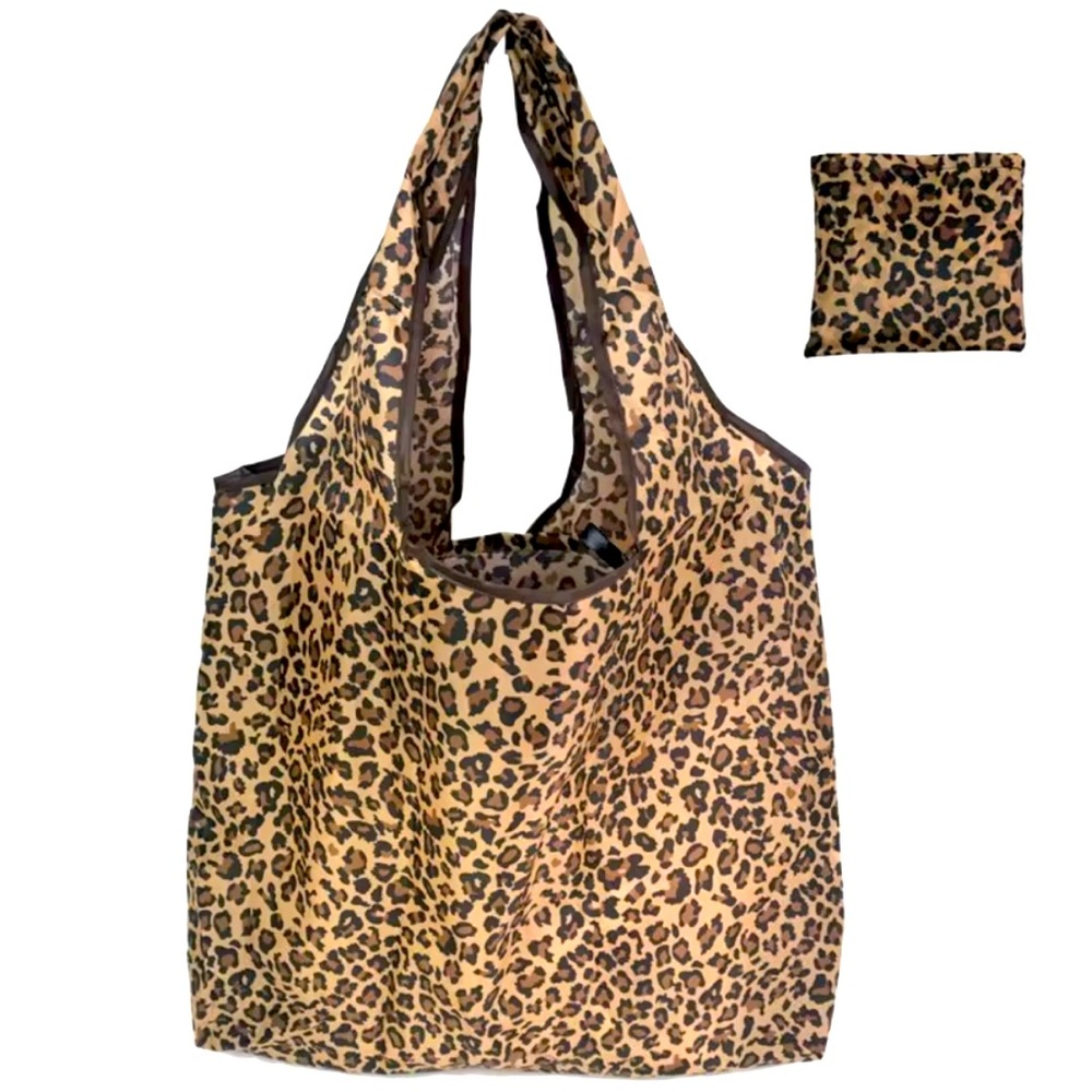 NWT Leopard Print Large Tote Bag